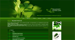 Desktop Screenshot of navshaktiherballabs.com